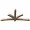 Ekena Millwork Davenport Smooth Timber Gable Bracket, Douglas Fir, 96"W x 48"H x 5 1/2"D x 5 1/2"F, 12/12 Pitch GBW096X48X0606DAV00SDF - alternate 4